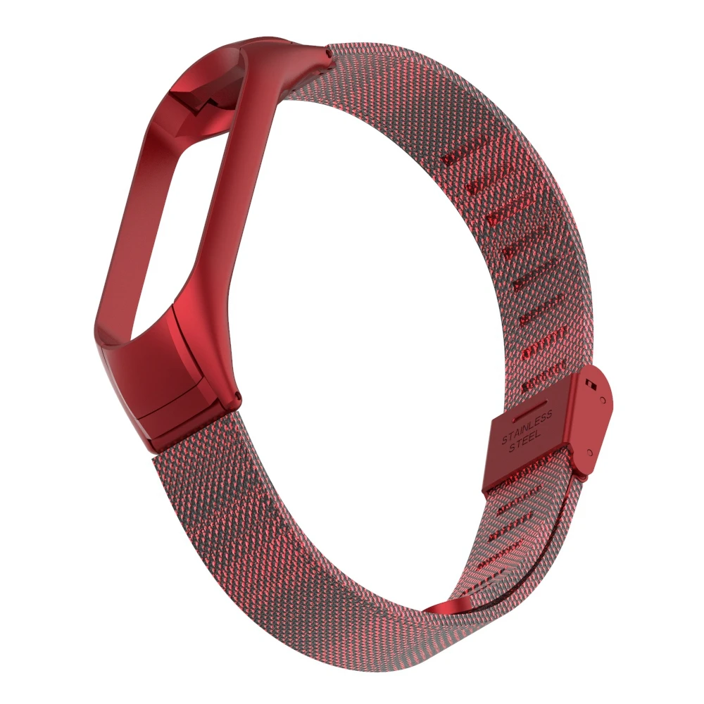 Металлический ремешок для mi Band 4 3, умный браслет, браслет из нержавеющей стали для Xiaomi mi band 4 NFC Global, умные часы для женщин и мужчин