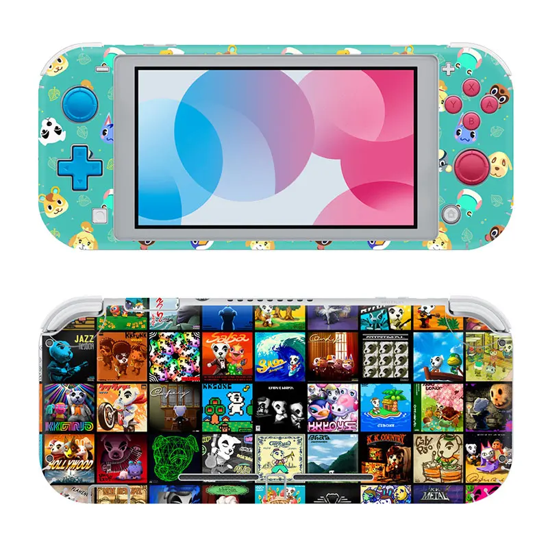 

10sets Ganer Animal Crossing Skin Stickers Pegatina sticker Adesivos For Nintend Switch Lite Vinyl
