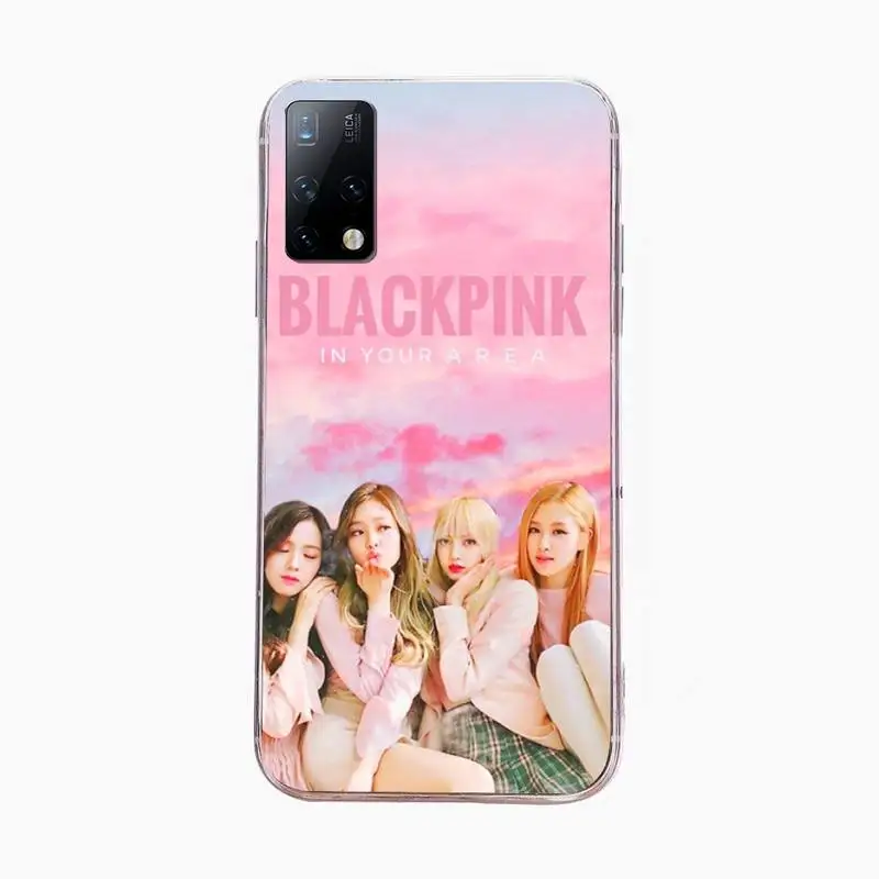 

Black And Pink Phone Case For Samsung S4 S5 S6 S7 Edge S8 S9 S10 Plus S20 Lite Fe Note20 Ultra A71 A21S Cover Fundas Coque