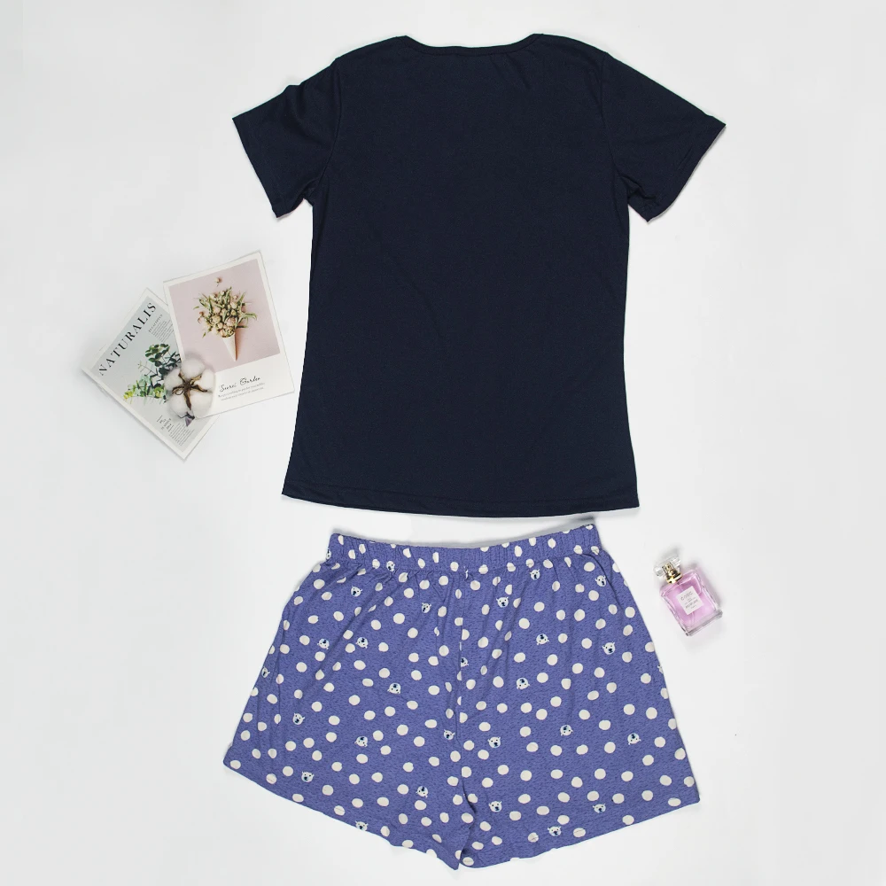 пижама женская хлопок пижамы женские с коротким рукавом шортами хлопковые