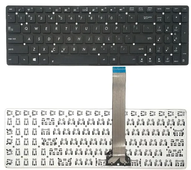 

Подходит для ASUS K55V A55V K55VD R500V R700V A55VM keyboard Совершенно новая
