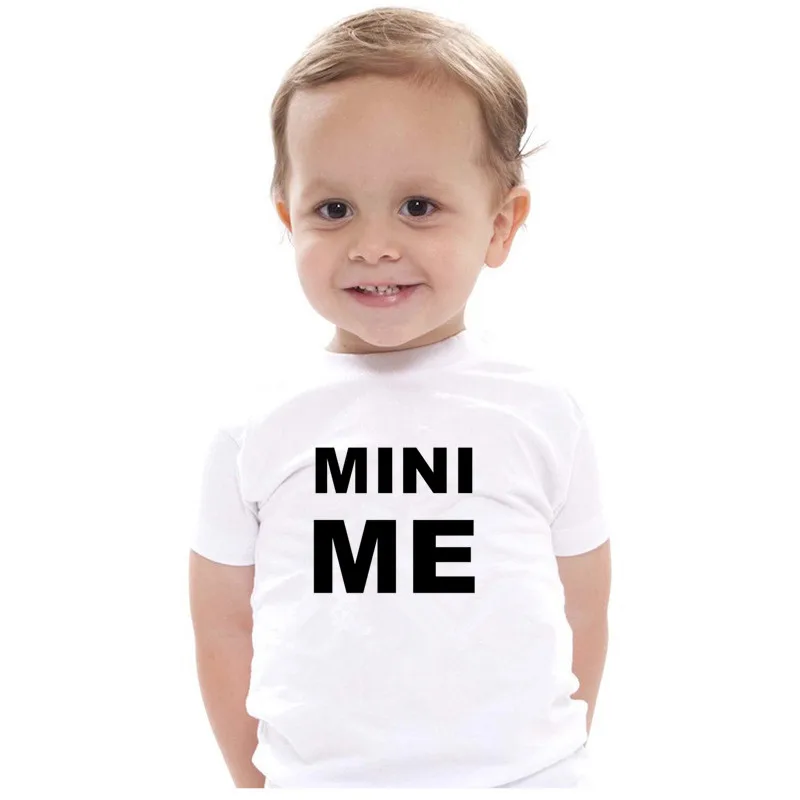 Одинаковые комплекты для семьи футболка всей летний хлопковый комбинезон папы и