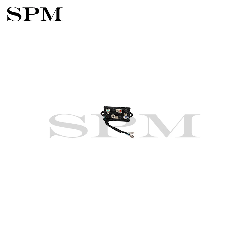 

Реле регулировки мощности двигателя лодки 3-контактное 12 В 120A водонепроницаемое 6H1-81950-00-00 для двигателя Yamaha 30-90HP алюминий бронза + пластик