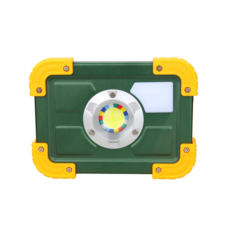 30 Вт Светодиодный точечный светильник Led Verlichting Oplaadbare 4*18650 батарея COB прожекторная лампа для прожектор для охоты и кемпинга