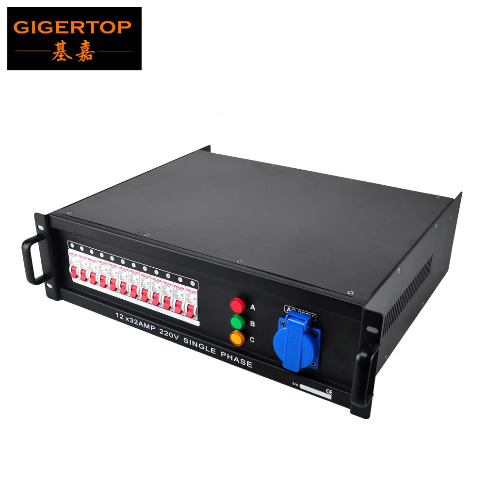 Распределительный Блок питания Gigertop 3U для мероприятий Электрический контроллер