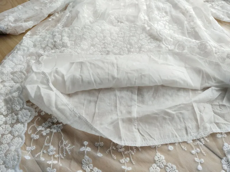 

Big Girls Dress Summer Princess Party Frocks Lace Embroidery White Dress for Teens Girl 4 6 8 10 11 12 14 Yrs Children Clothing