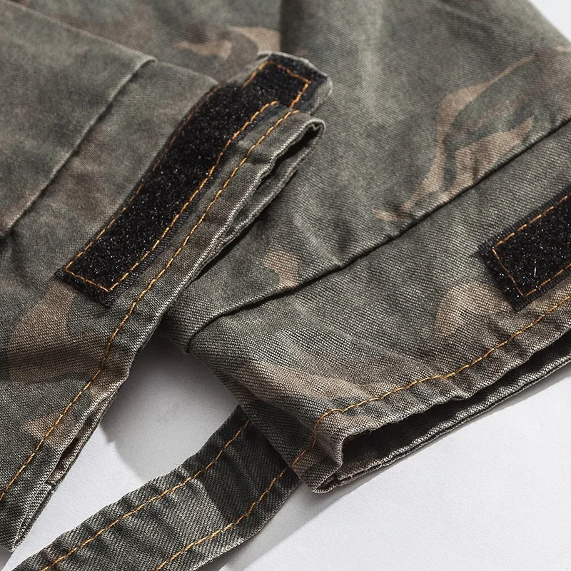 

x 2021 spring hooded trend camouflage jacket
