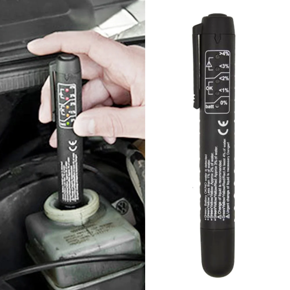 Car Vehicle Brake Fluid Tester DOT3 DOT 5 LED Indicator Moisture Water Test Pen |