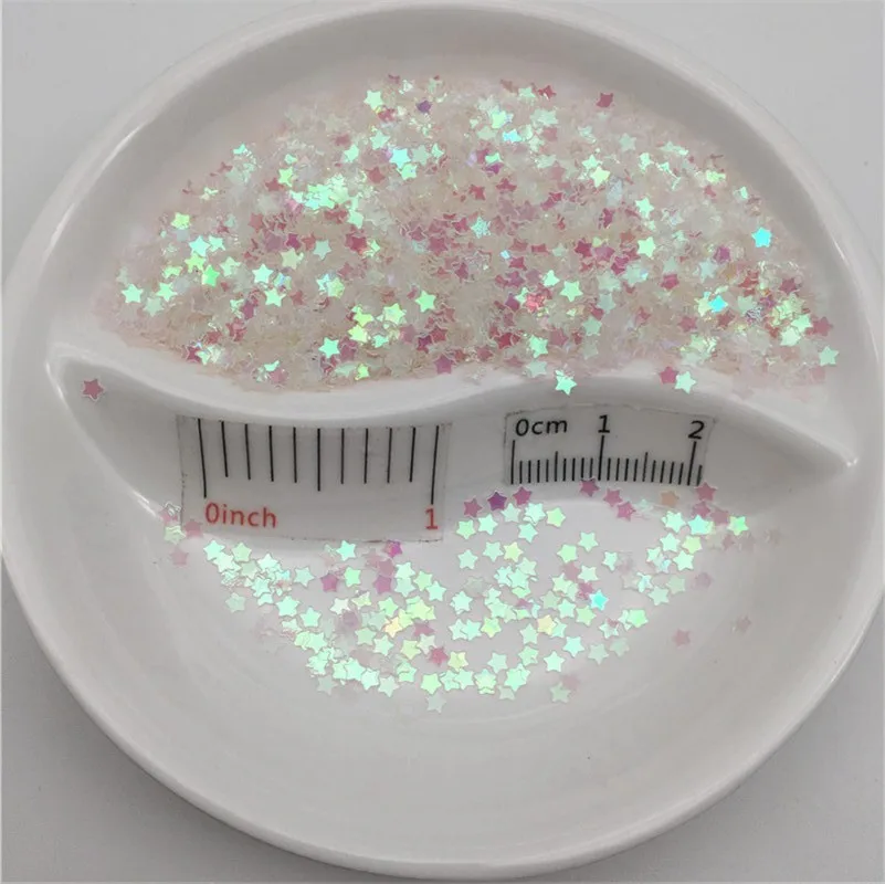 20 г 3 мм звезда ПВХ блёстки Блестки для дизайна ногтей маникюр свадебные конфетти