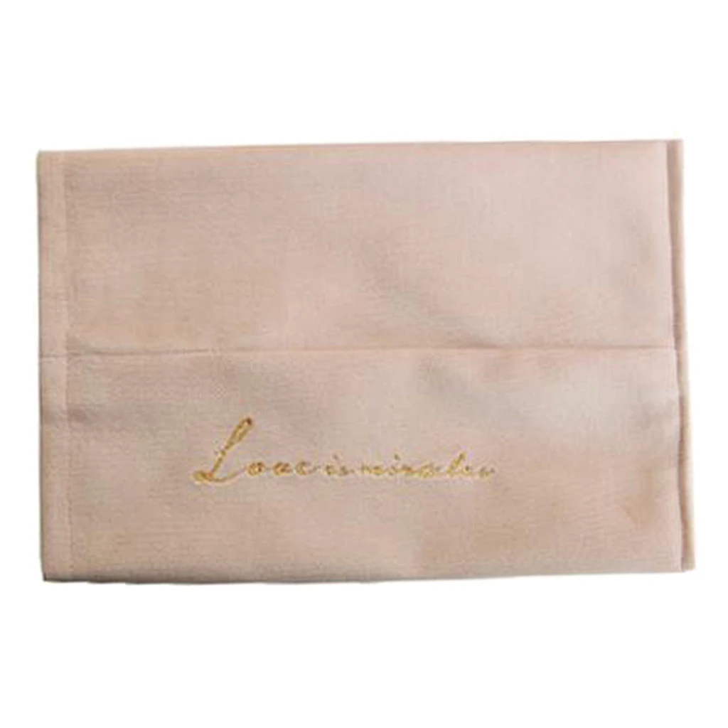 

Velvet Tissue Box Holder Household Paper Facial Case For Home Office Decor