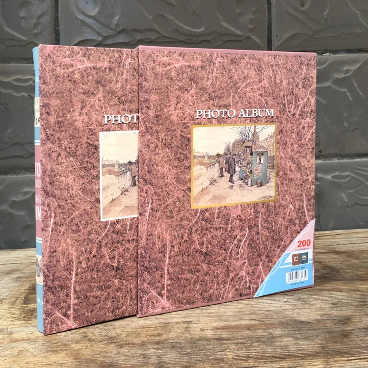 値段 手作りの家族のフォトアルバム,ヴィンテージのメモリーブック,結婚式のアルバム,フォトカードホルダー,家庭用アクセサリーdk50pa