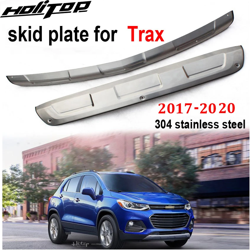 Накладка на бампер для Chevrolet Trax 2017 2018 2019 2020 передняя и задняя панели bull