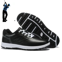 mens golf shoes outdoor non slip golf walking sneakers mens lace up sneakers comfortable and breathable golf training shoes men