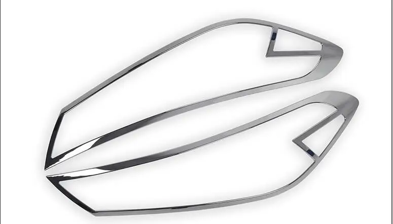 Подходит для hyundai Tucson Хром передний задний багажник Головной фонарь Крышка лампы отделка Стайлинг гарнир рамка Молдинг