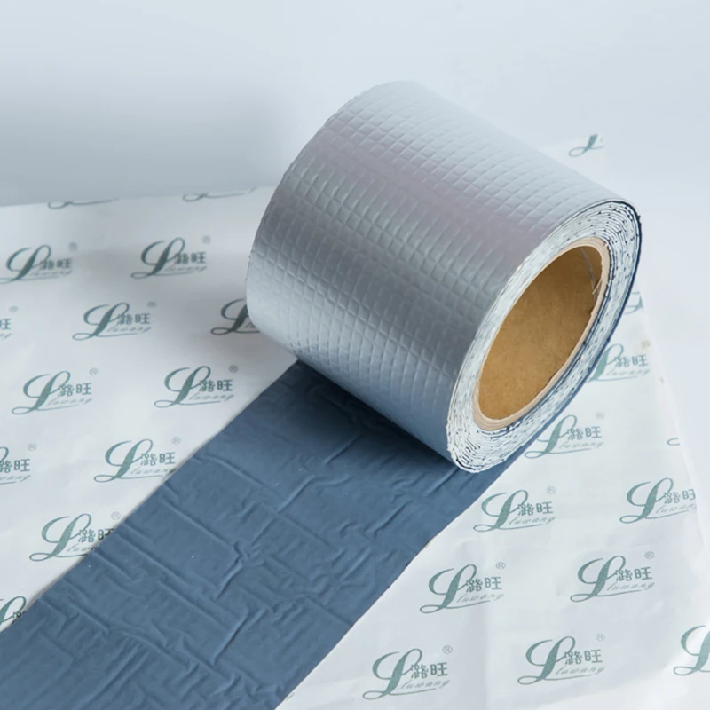 

5M Super Fix Adhesive Aluminum Foil Butyl Rubber Tape Waterproof Stop Leak For Roof Pipe Seal Repair Tape Crack Thicken Tape
