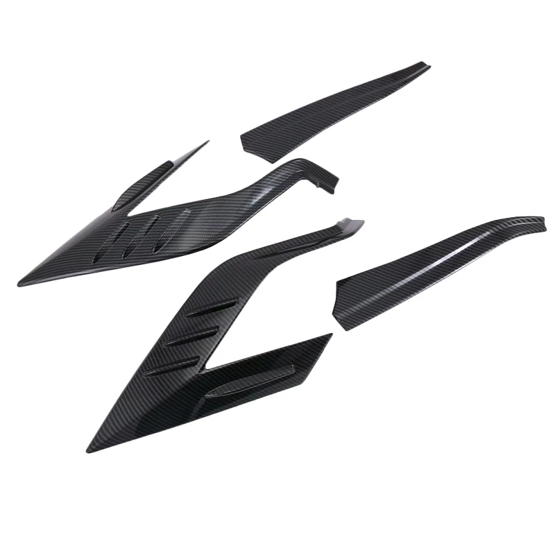 АБС пластик хромовое углеродное волокно стильный Автомобильный задний фонарь