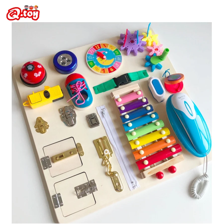 Монтессори игрушка необходимая образовательная сенсорная доска занятая для