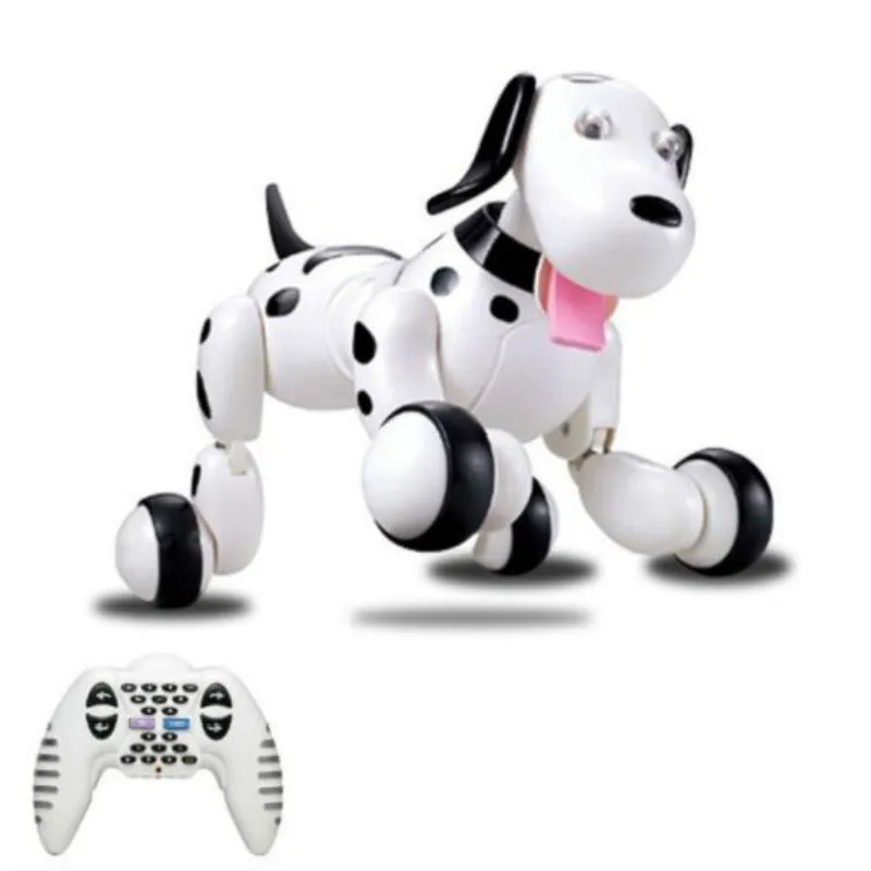 HappyCow прекрасный 777-338 RC робот умная собака 2 4G Интеллектуальный симулятор мини Doggi