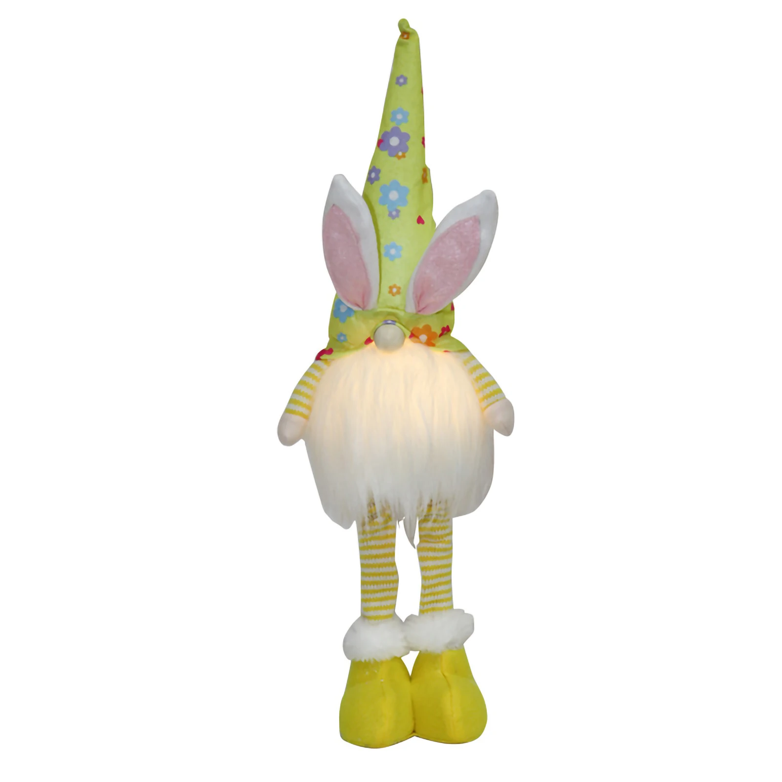 

Easter Standing Bunny Gnome With LED Light Rabbit Ears Faceless Doll Home Party Decoration Kids Gift Party Cartoon With Lighted