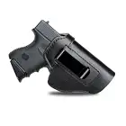 Кожаная кобура Kosibate для пистолета Taurus G2C Sig Sauer P226 SP2022 Glock 17 Glock 19 21 23 26, скрытая охотничья кобура IWB