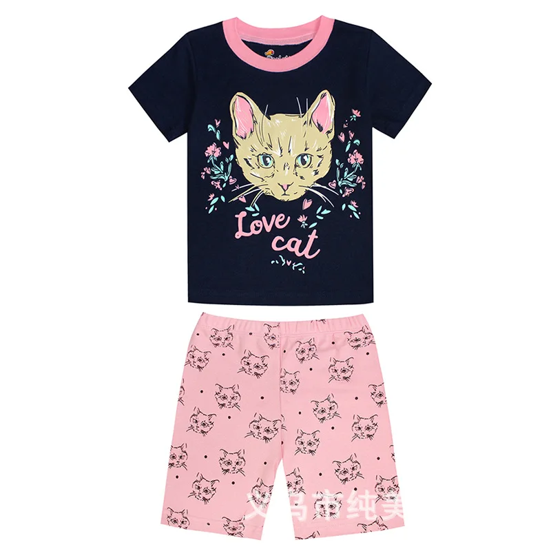 

Boys clothes children clothes Children Excavator Printing Pajamas Rooter Pyjamas Kids Pijamas Infantil Roupas Infantis for 2-8Y