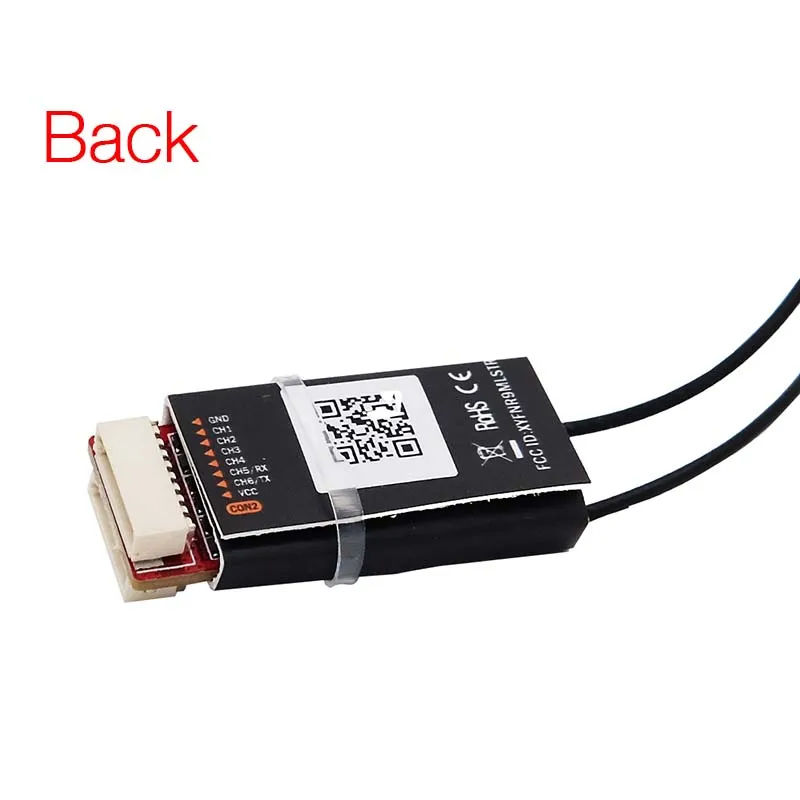

1PCS FrSky R9 Slim + receiver with 2 T-shaped Detachable Antennas for 900MHz Long-distance Traverse Machine Receiving Accessory