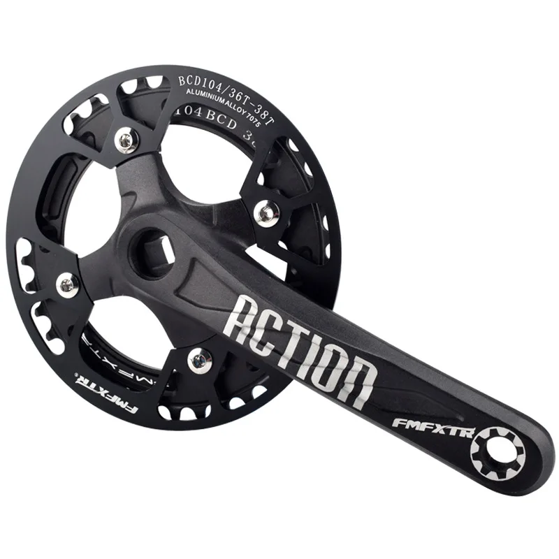 Горный велосипед Алюминий сплав ± зубчатый диск 104BCD один зубчатая пластина цепи