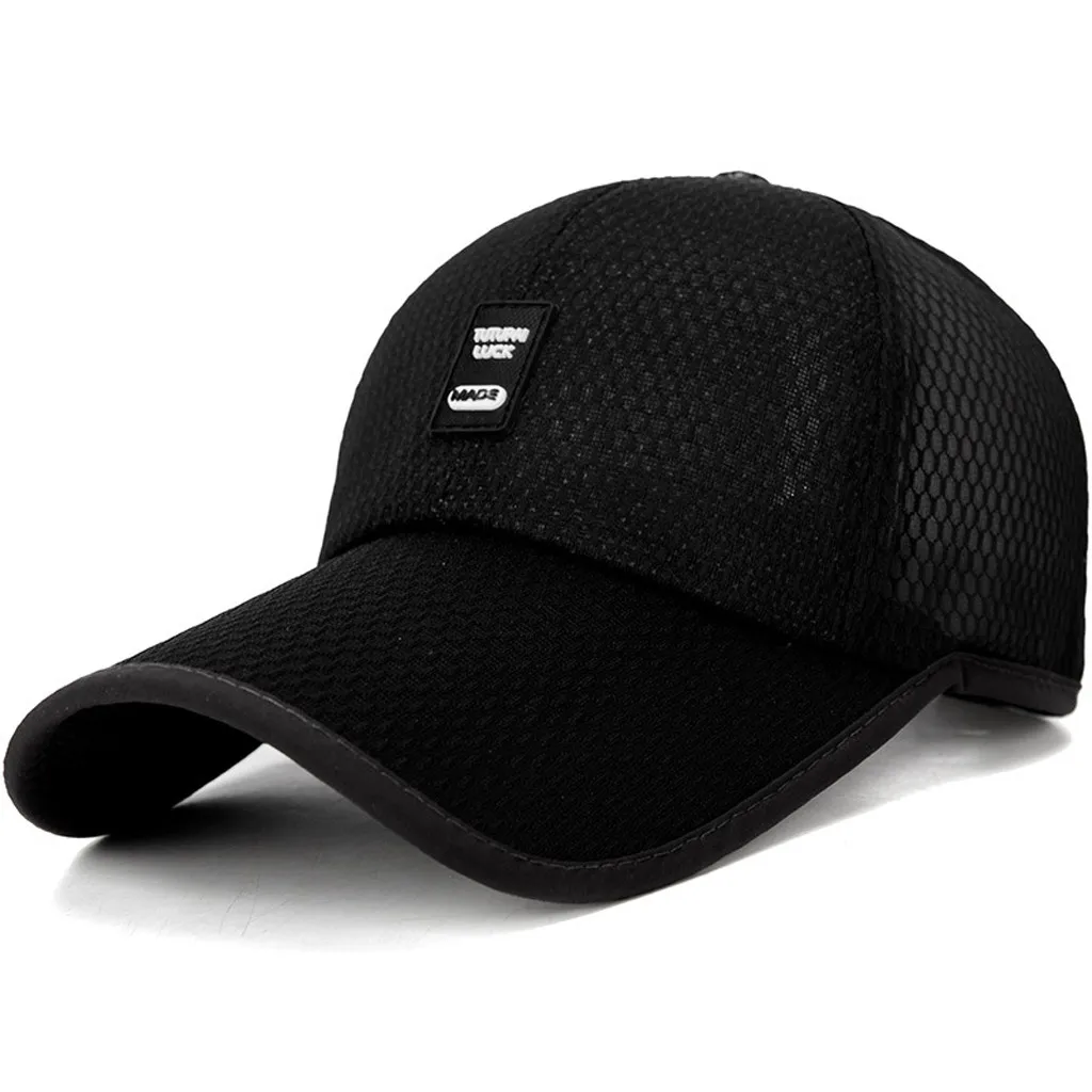 

Fast Delivery Women Men Unisex Baseball Peaked Hats Adjustable Summer Uv Protection Beach Cap Sport Outdoor Sombrero