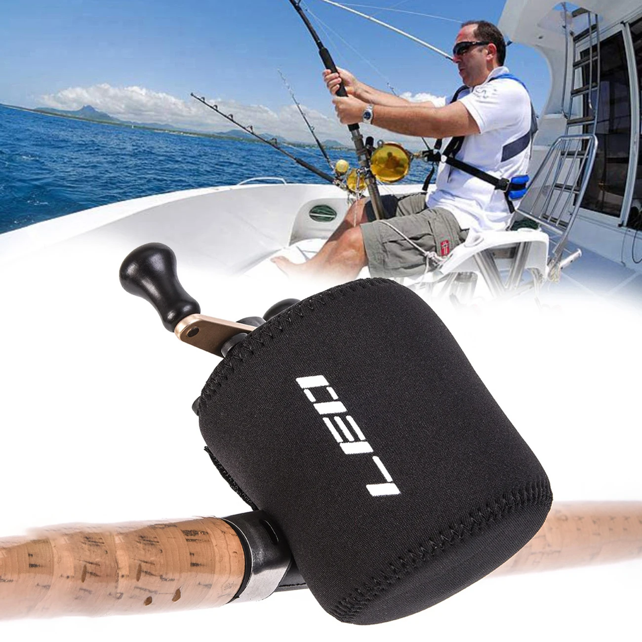 

1Pc LEO Baitcasting Fishing Reel Bag Super Light and Strong Fishing Reel Protective Case Cover Pouch Storage Bag