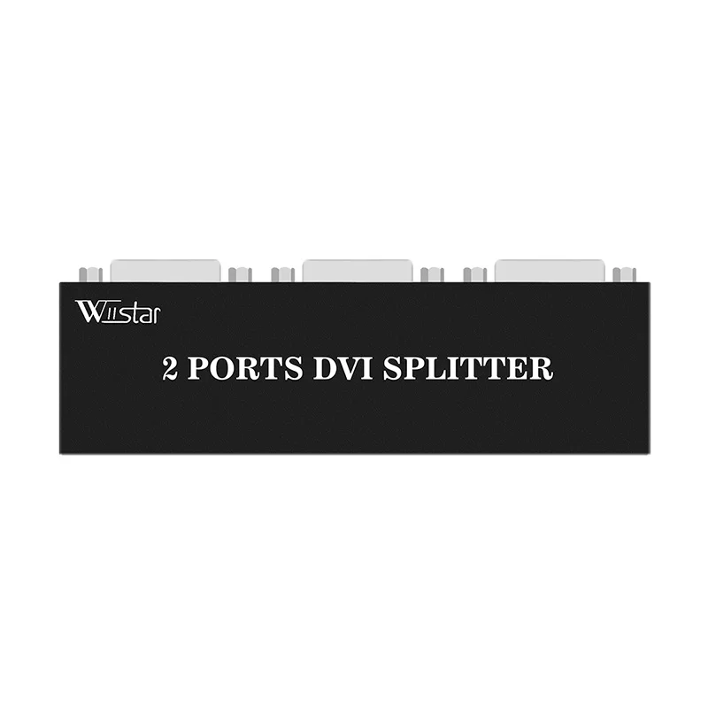 DVI сплиттер 1X2 DVI-D дистрибьютор 1 в 2 Out Поддержка 1920*1440 Full HD 1080P @ 60Hz для монитора