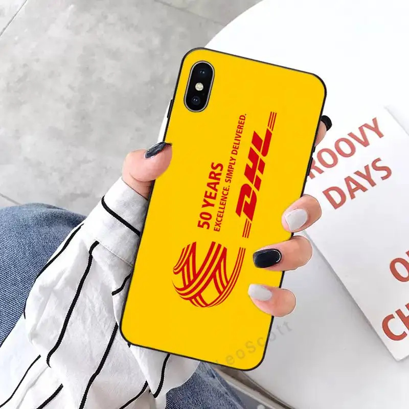 

DHL Phone Cases for iPhone 11 12 mini pro XS MAX 8 7 6 6S Plus X 5S SE 2020 XR