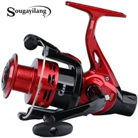 sougayilang new 4bb carp fishing spinning reel 4000 series fishing wheel 5 21 gear ratio carp fishing reel fishing tackle