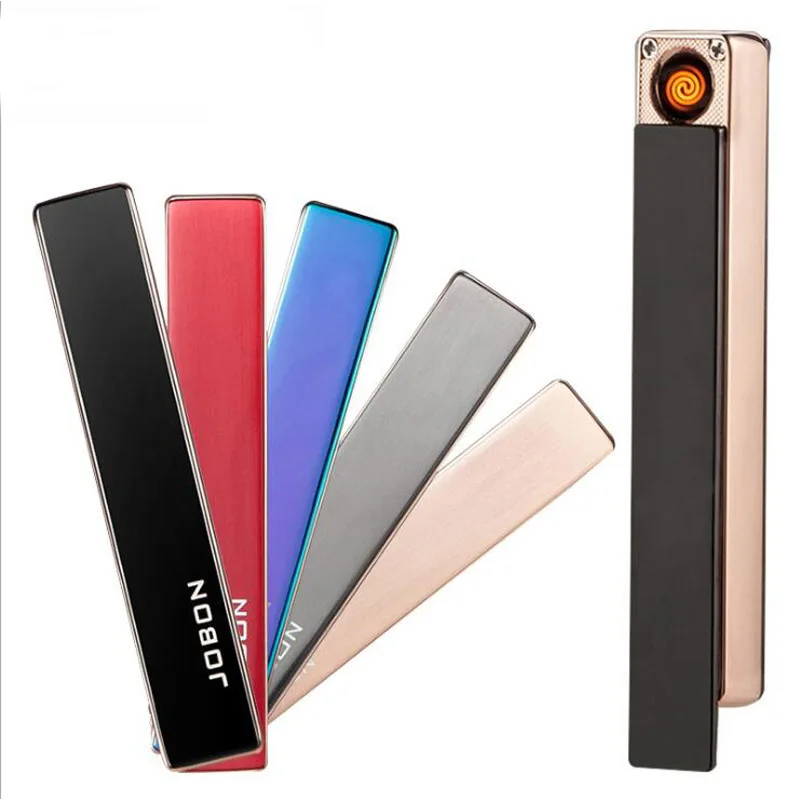 JOBON ветрозащитная электронная импульсная USB перезаряжаемая сенсорная