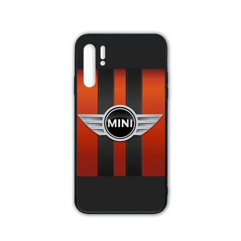 

YJY mini car Silicone black case coque for Huawei P9 lite 2016 2017 P 10 P20 PRO P30 P40 lite P smart 2019 cover