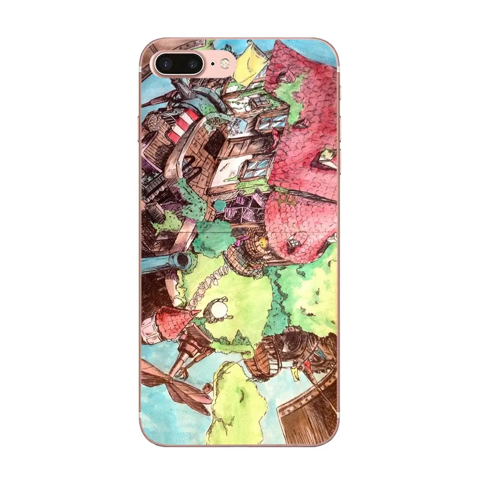 For Huawei Mate 9 10 20 P P8 P9 P10 P20 P30 P40 Lite Pro Smart 2017 Soft TPU Coque Case Miyazaki Characters Howl Moving Castle | Мобильные
