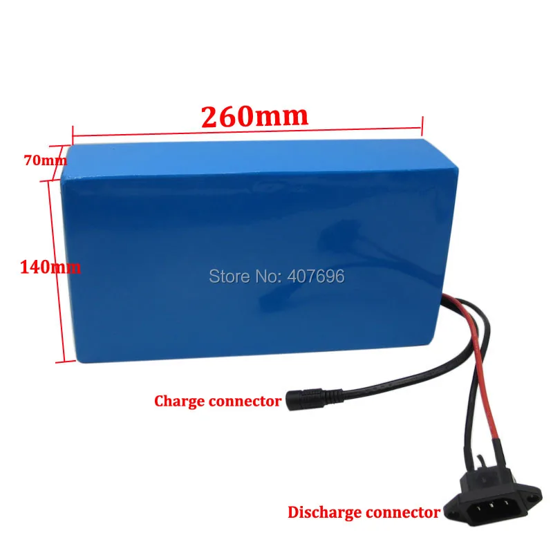 Перезаряжаемые 500W 48 V 15AH батарейный блок 750W 48 V 15AH, фара для электровелосипеда в e скутер литий-ионный аккумулятор 20A BMS 2A Зарядное Устройство таможенный сбор