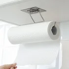Стеллаж для хранения бумажных полотенец, подставка, подвесной держатель, кухонный держатель для туалетной бумаги, самоклеящийся настенный крючок для хранения полотенец и бумаги