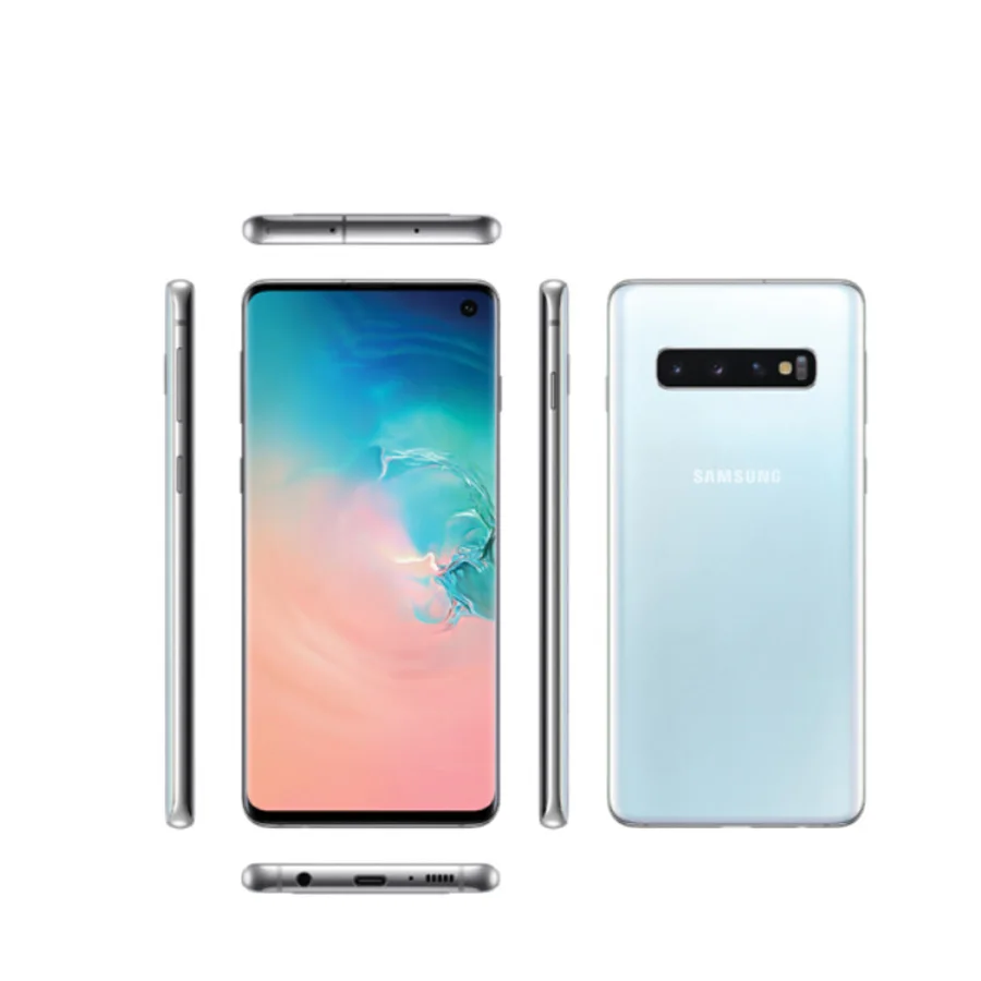 samsung Galaxy S10 G9730 мобильный телефон с двумя sim-картами 8 Гб 128 ГБ Snapdragon 855 6," 3 тыловая камера 3400 мАч NFC телефон