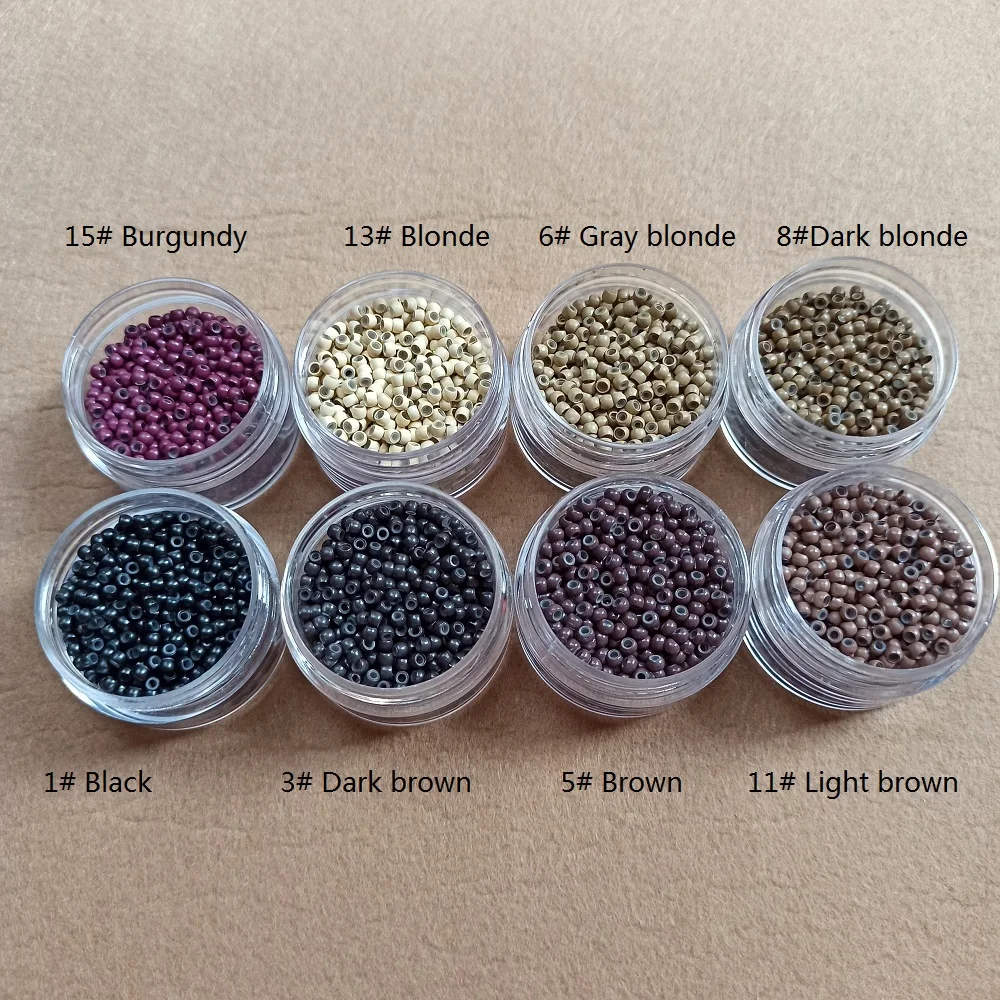 Силиконовые нано кольца для колец наконечник человеческих волос инструменты