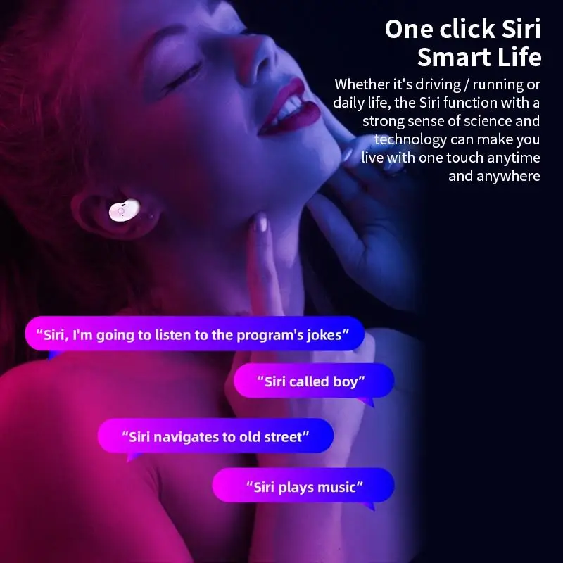 wireless headphone bluetooth compatible earphones waterproof sport earbuds led display for huawei iphone oppo xiaomi tws headset free global shipping