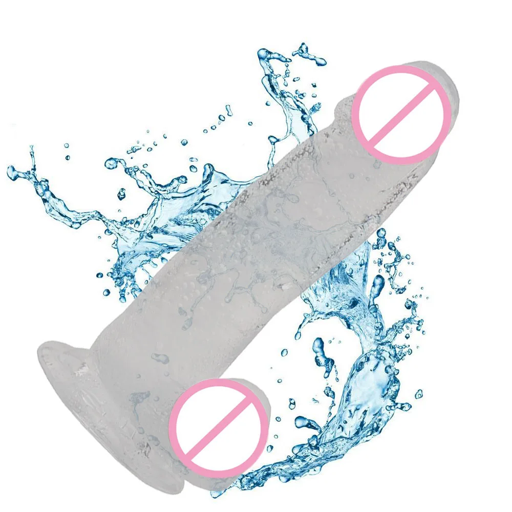 Гигантский длинный гелевый фаллоимитатор реалистичный пенис интимная игрушка