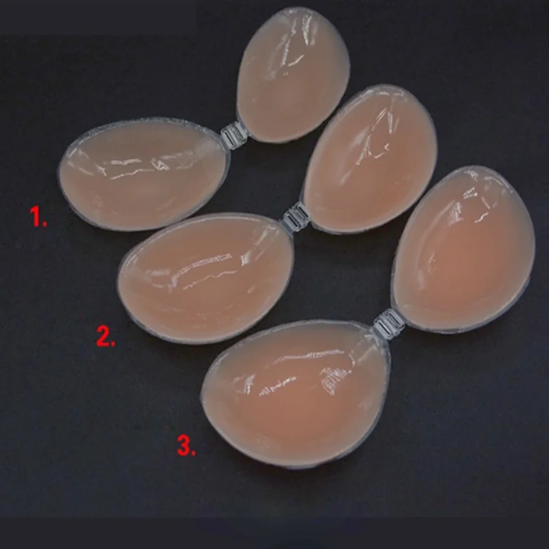 Wholesale New Arrival Lady's Sexy Sticky Silicone Push Up Girl Self Adhesive Strapless Bandage Bra