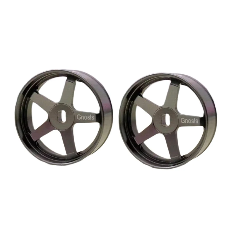 

1Pair High Precision Titanium Metal 5spoke Wheel Hub Rim Drift Tyre for RC MINI-Q MINI-D MINI-Z DRZ Wltoys Mosquito Car Parts