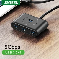 ugreen 4 port usb 3 0 hub high speed usb splitter for hard drives notebook pc computer accessories flash drive mouse keyboard