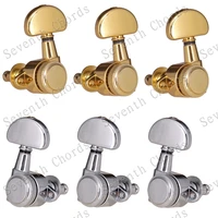 a set right angle screw hole locked string tuners tuning peg key machine heads for acoustic electric guitar lock schaller style