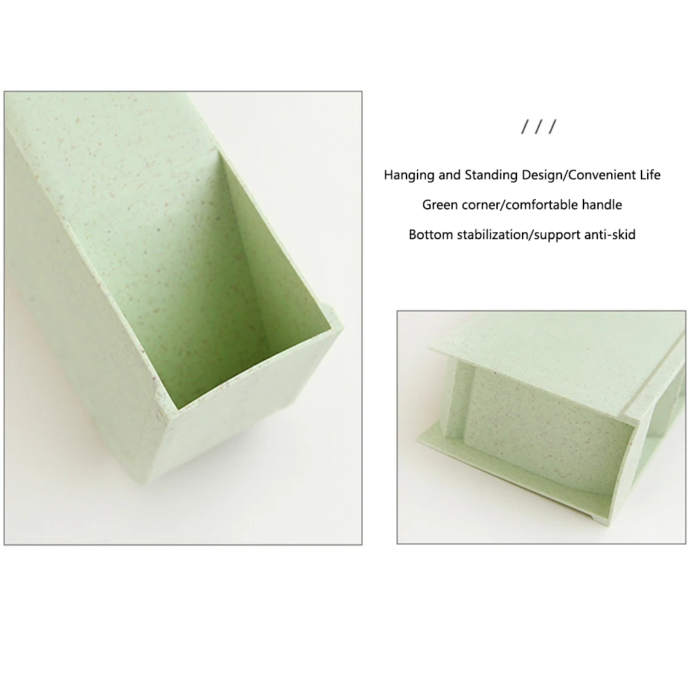 Portable Four Grid Desk Organizer Pen Container Decoration Space Saving Collections Multifunctional Home Storage Box Easy Clean | Дом и сад