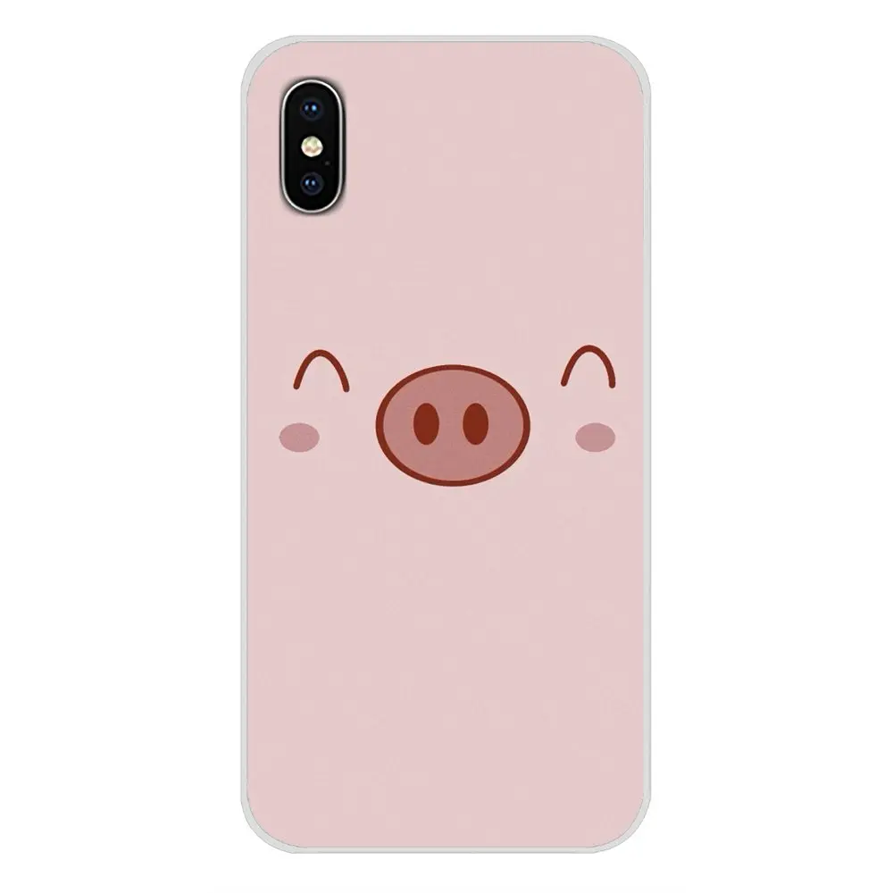 images 10 Прозрачный мягкий чехол Чехлы для Huawei NOVA 2 3 2i 3i Y6 Y7 Y9 премьер-профессионал GR3 GR5 Y5II Y6II смешной милый мягкий чехол с изображением милой свинки - Цвет: images 10