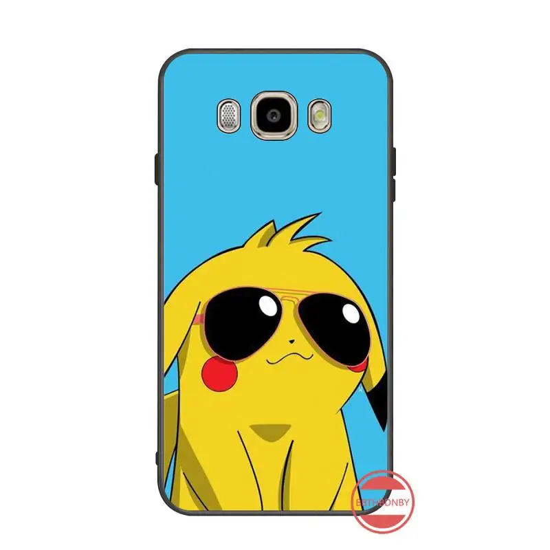 pikachu Japan anime game Newly Arrived Black Cell Phone Case For Galaxy J2 J4 J5 J6 J7 J8 2016 2017 2018 Prime Pro plus Neo duo | Мобильные