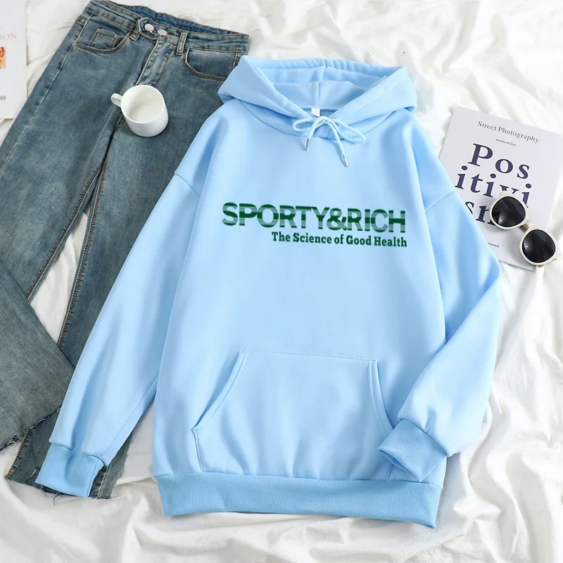 

Женская толстовка с надписью в стиле аниме Harajuku, Повседневная Толстовка Оверсайз для сестер, универсальный модный топ, толстовка унисекс