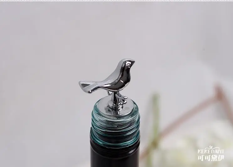 Любовь птица бутылка вина пробка в подарочной коробке Свадебная вечеринка